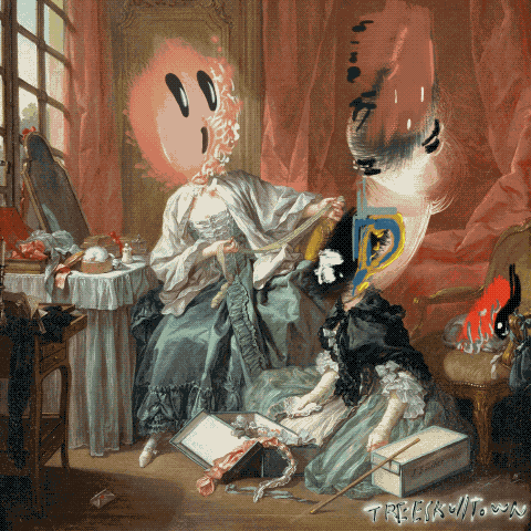 Times Square NYC 2024 - Treeskulltown ArtCrush display